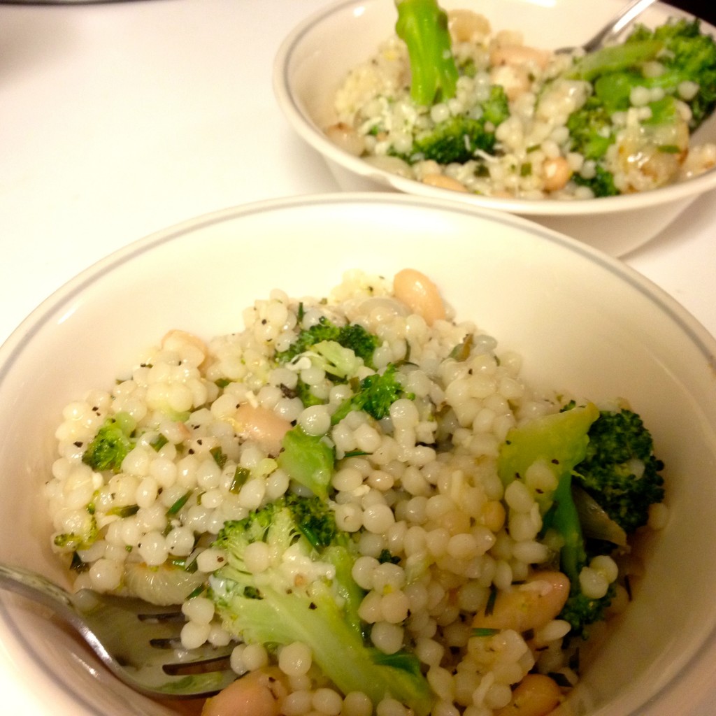 Fregola Salad with Broccoli