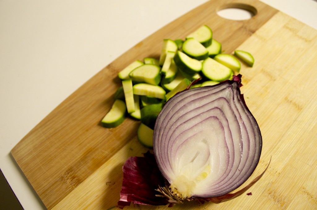 Onion and Zucchini 