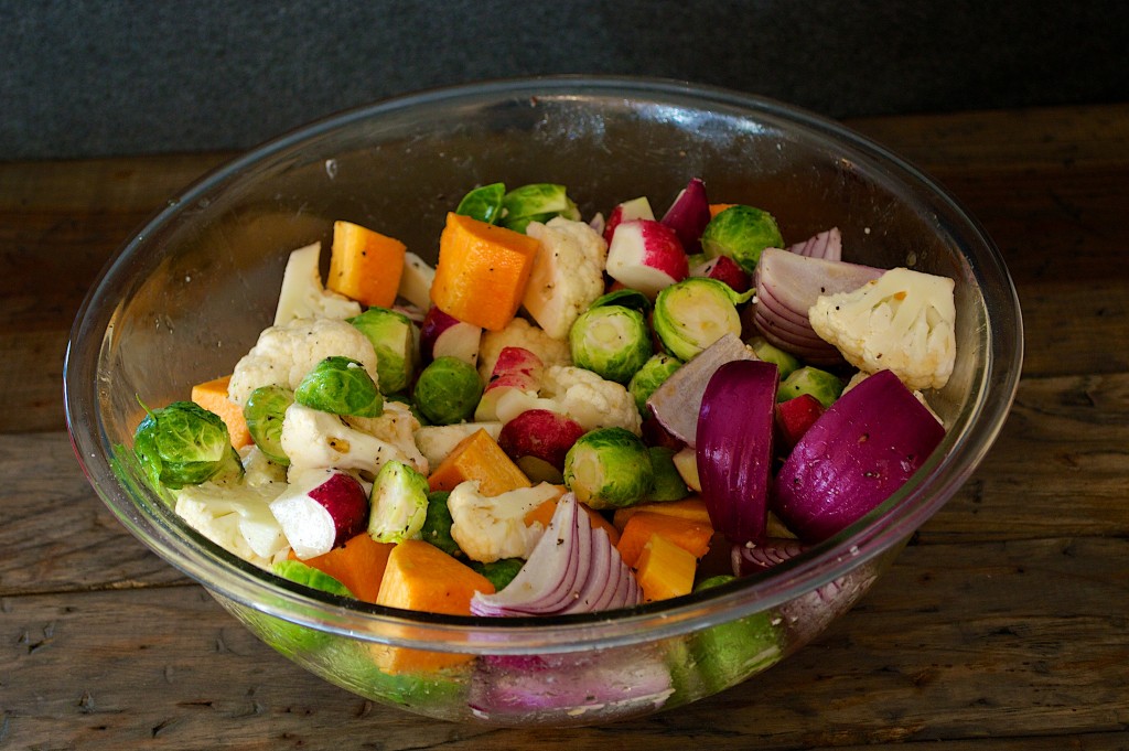 Maple Roasted Root Vegetables