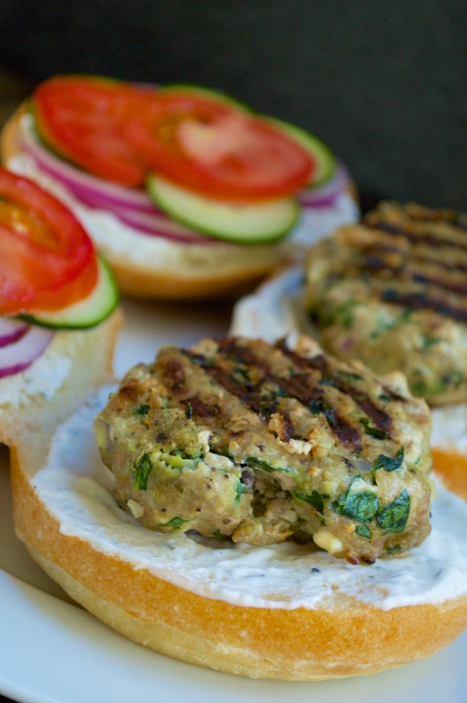 Mediterranean Turkey Burgers